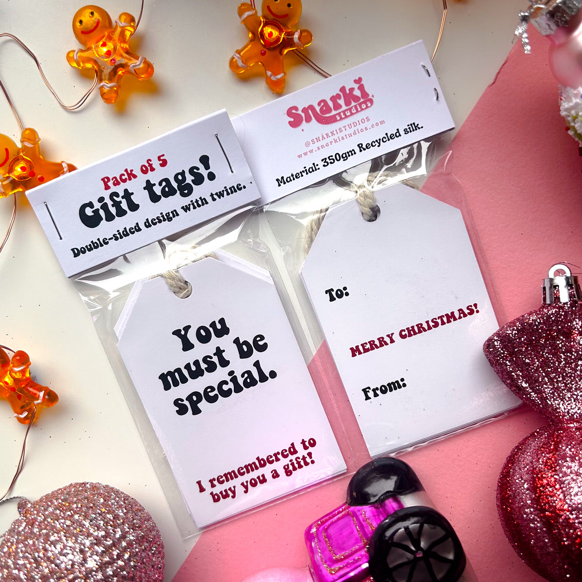 You Must be Special Gift tags (Pack of 5)