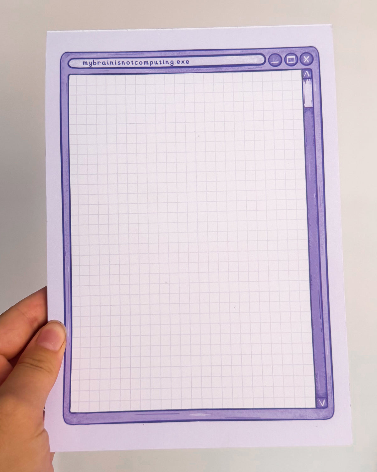 My Brain Is Not Computing A5 Notepad